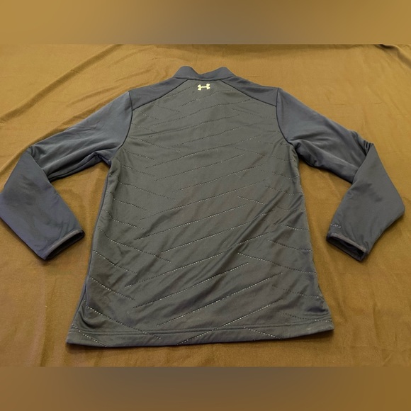 Under Armour storm Cold Gear women’s blue quilted 1/4 zip pullover size small. - Picture 3 of 4